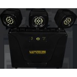 LUMINARIA DE EMERGÊNCIA BLOCO AUTONOMO 3000 PREMIUM BLACK - BAF 3000 BLK AUT.9/H - Garantia 03 Ano  