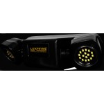 LUMINARIA DE EMERGÊNCIA MINI BLOCO 1200 PREMIUM BLACK - MBA-1200 BLK AUT.5/H - Garantia 03 ano