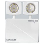 LUMINARIA DE EMERGÊNCIA NANO BLOCO 1200 BASIC - NANO-1200 AUT.2.5/H - Garantia 01 Ano  